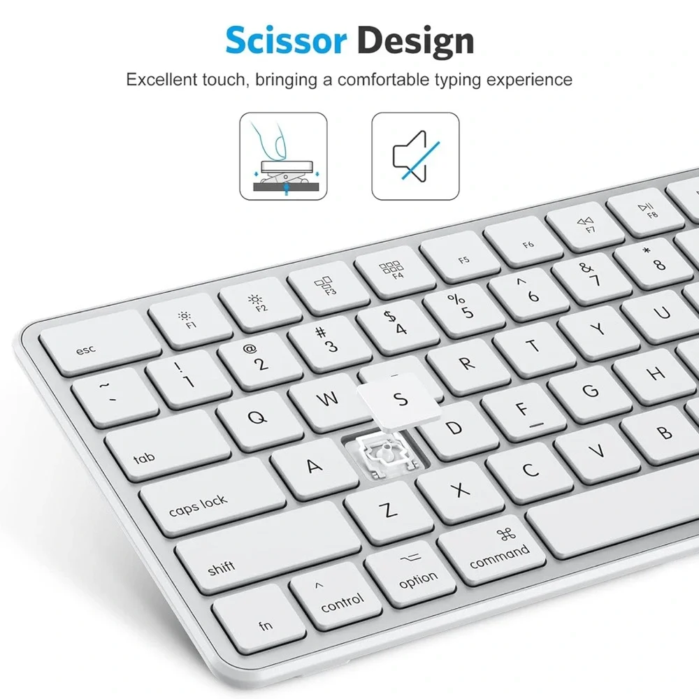 Omoton wireless keyboard, designed for Mac